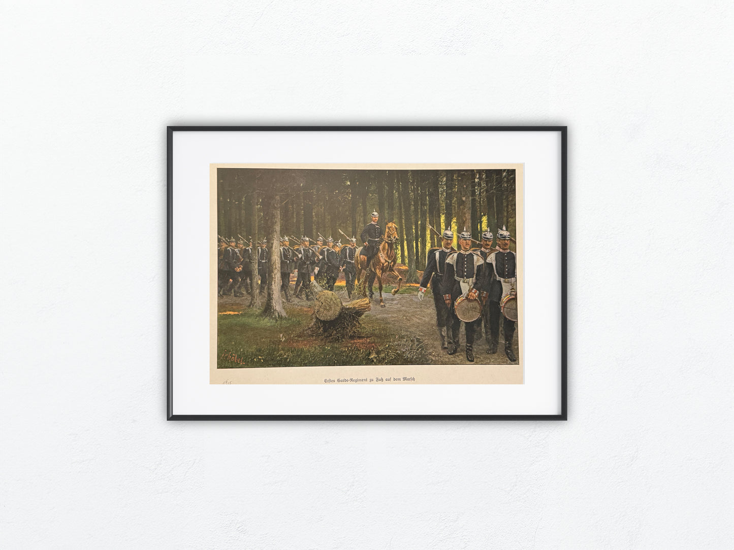 1915 Erstes Garde-Regiment zu Fuß auf dem Marsch