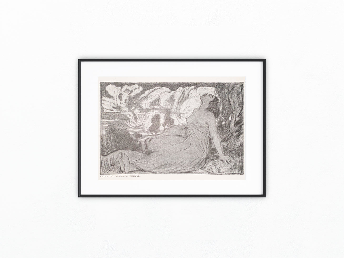 Appassionata Ludwig von Hofmann um 1900 | Illustration zu Rainer Maria Rilke