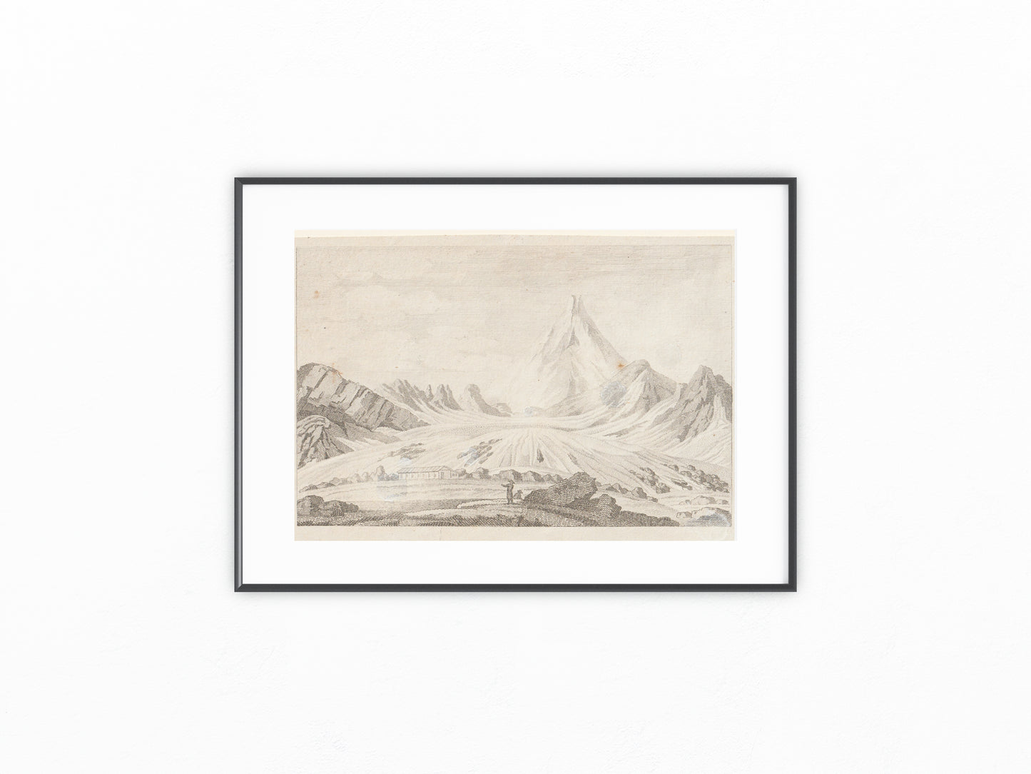 Großglockner Kupferstich Gebirge 1810