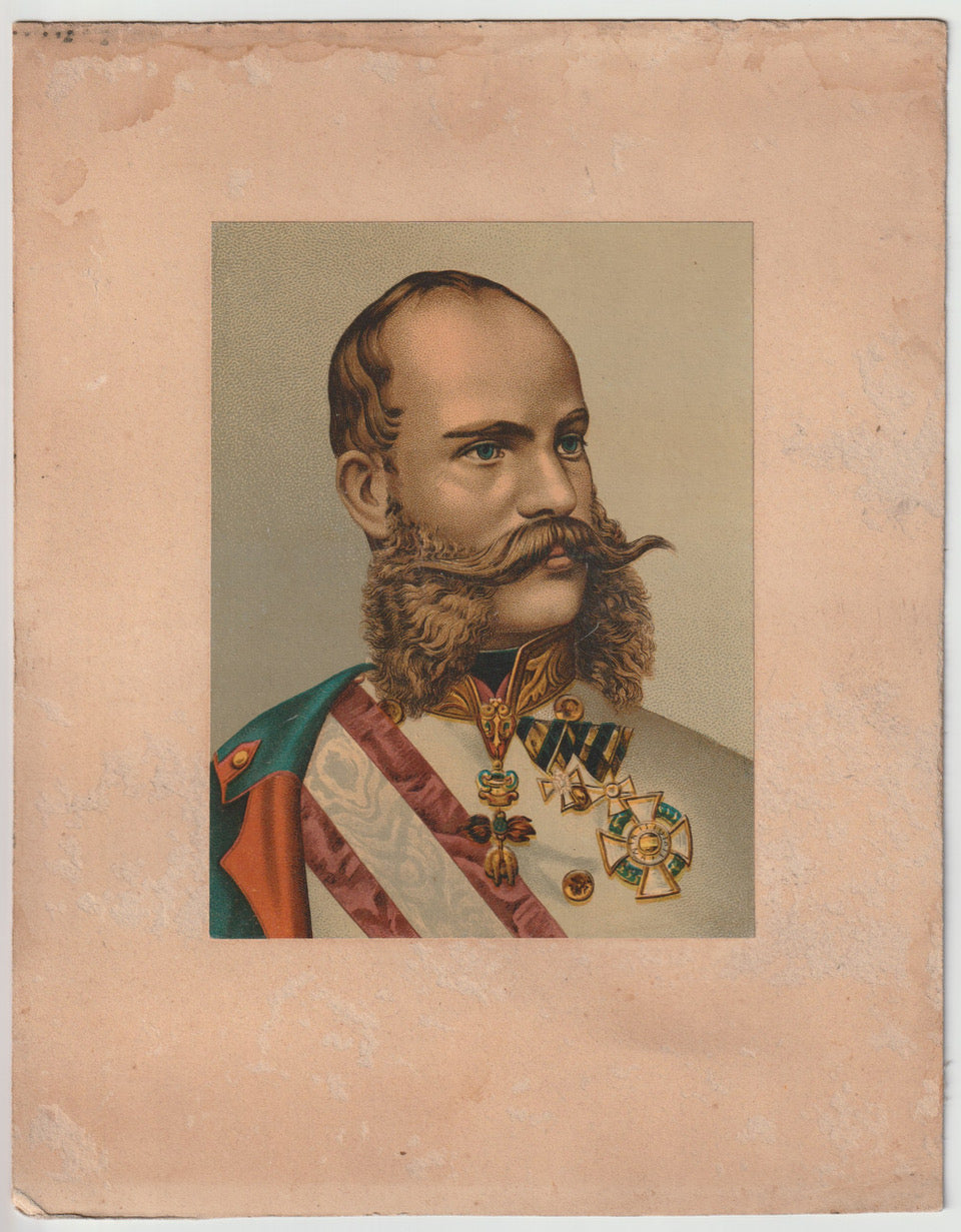 Kaiserin Elisabeth & Kaiser Franz Joseph 1880
