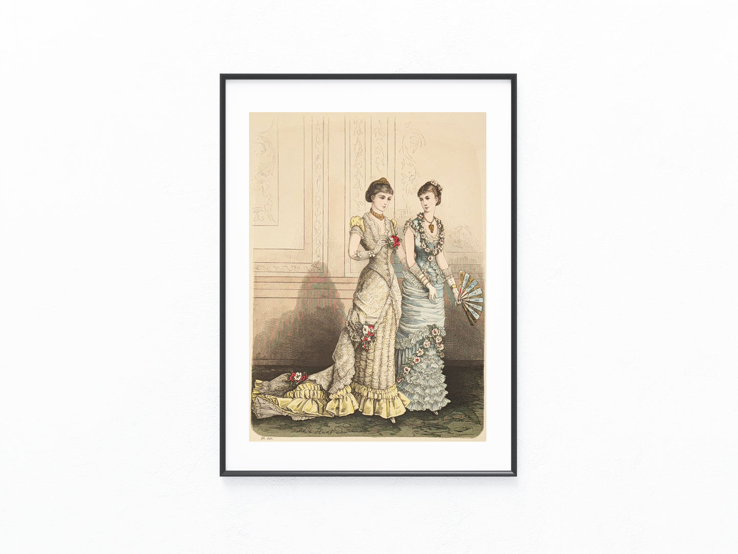 1879 Ballkleider Vintage Damenmode Festmode Abendkleider