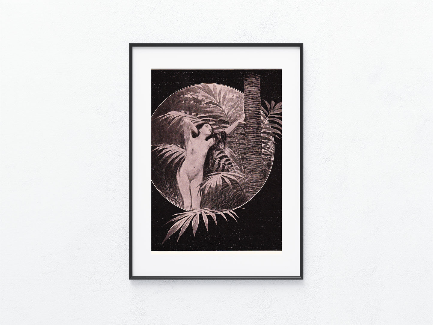 Eva im Paradies - Original Print