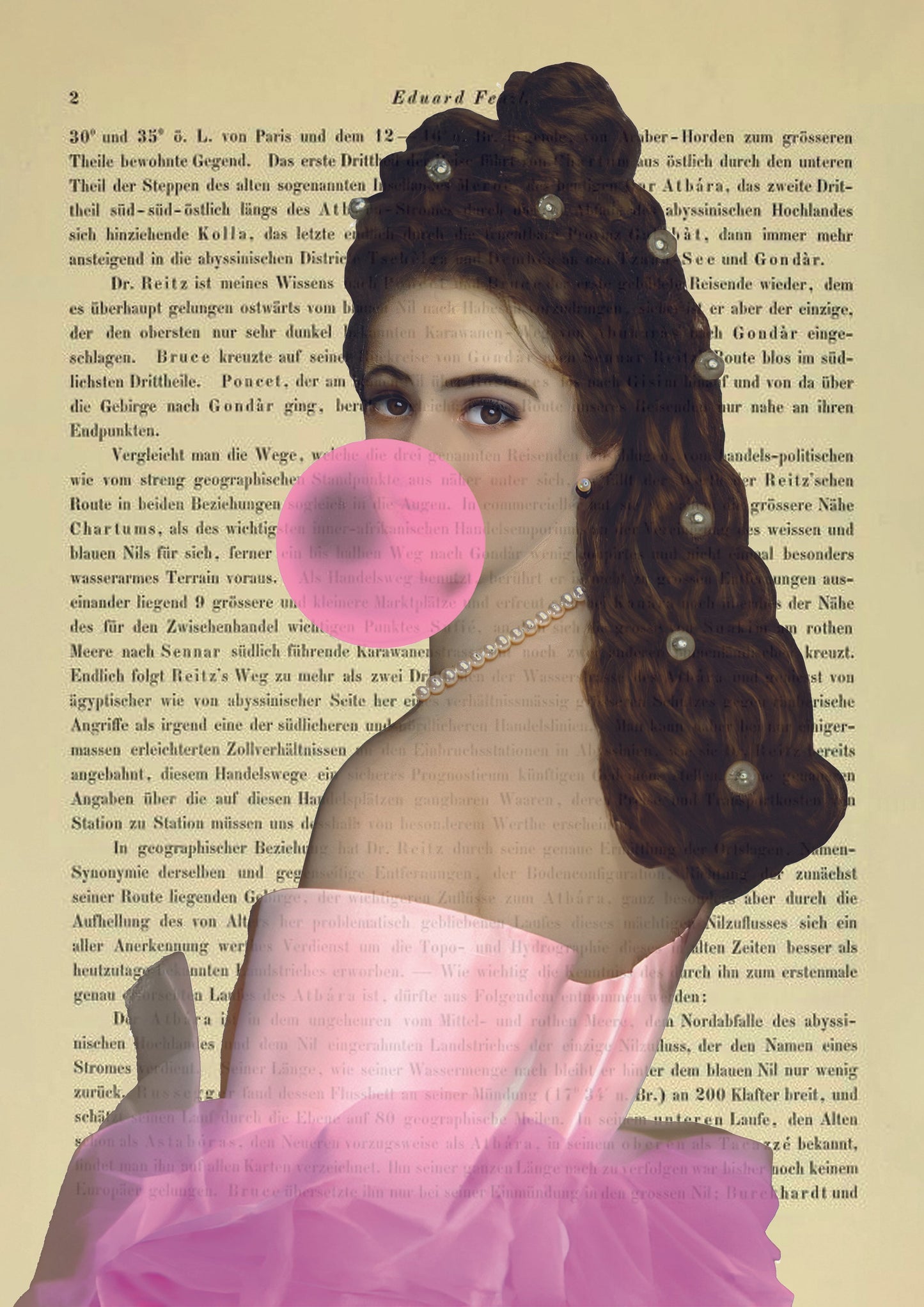 Sissi & Marie-Antoinette, Neuinterpretation - 2er Kombination - Print