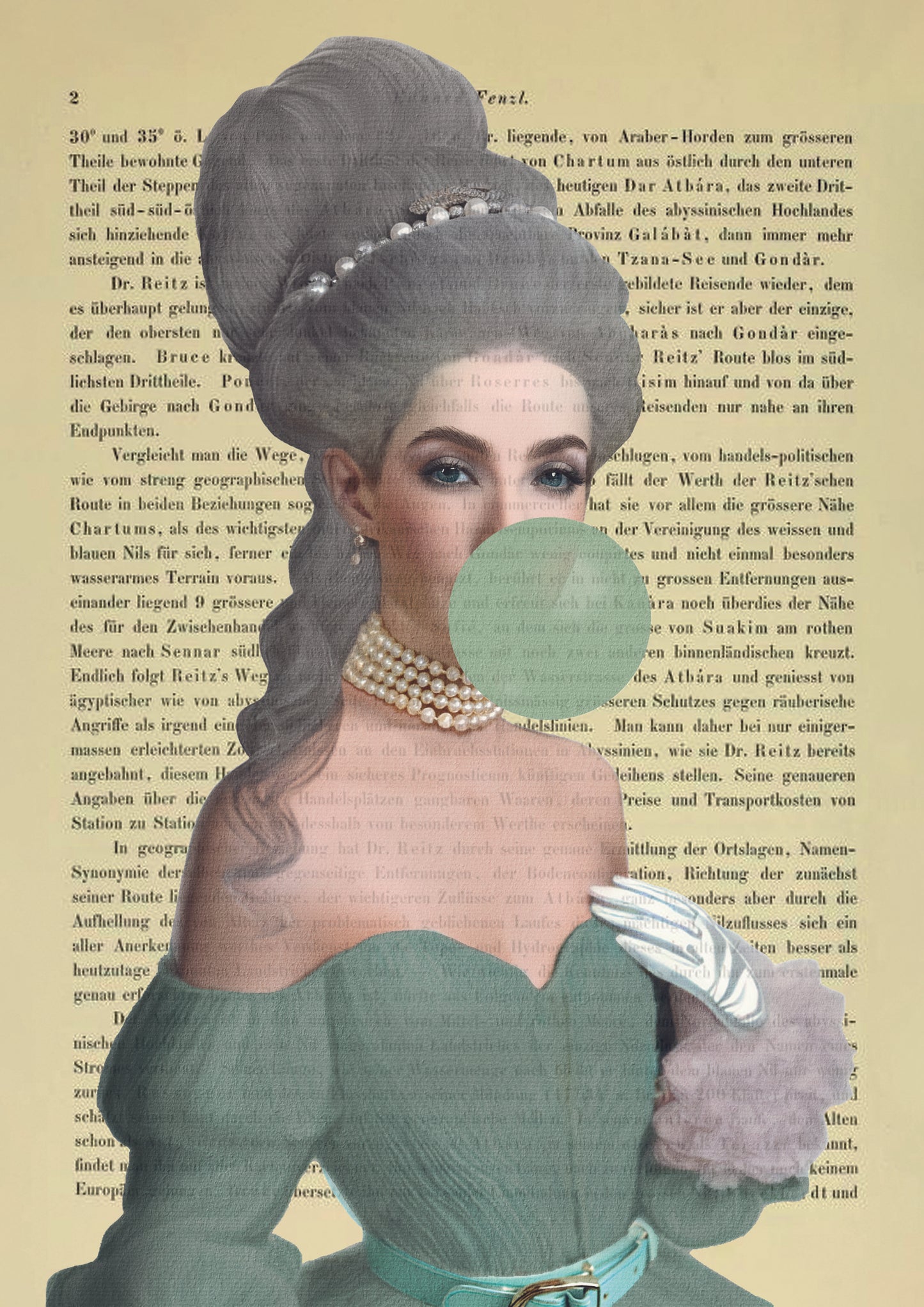 Sissi & Marie-Antoinette, Neuinterpretation - 2er Kombination - Print