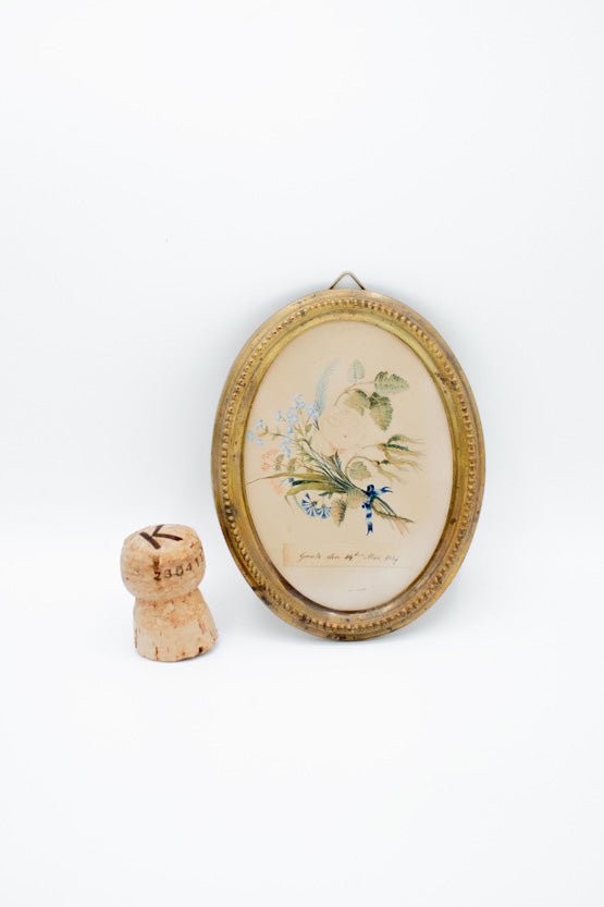 Vergoldeter Bilderrahmen 1847