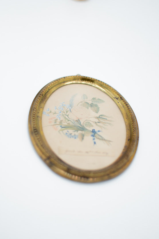 Vergoldeter Bilderrahmen 1847