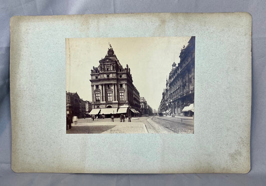 Brüssel Boulevard du Nord 1910