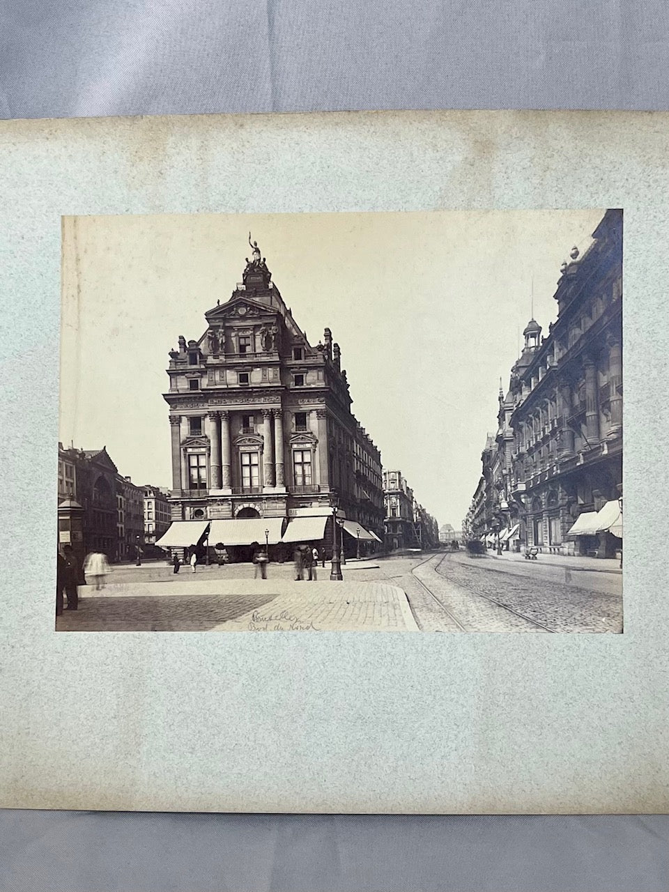 Brüssel Boulevard du Nord 1910