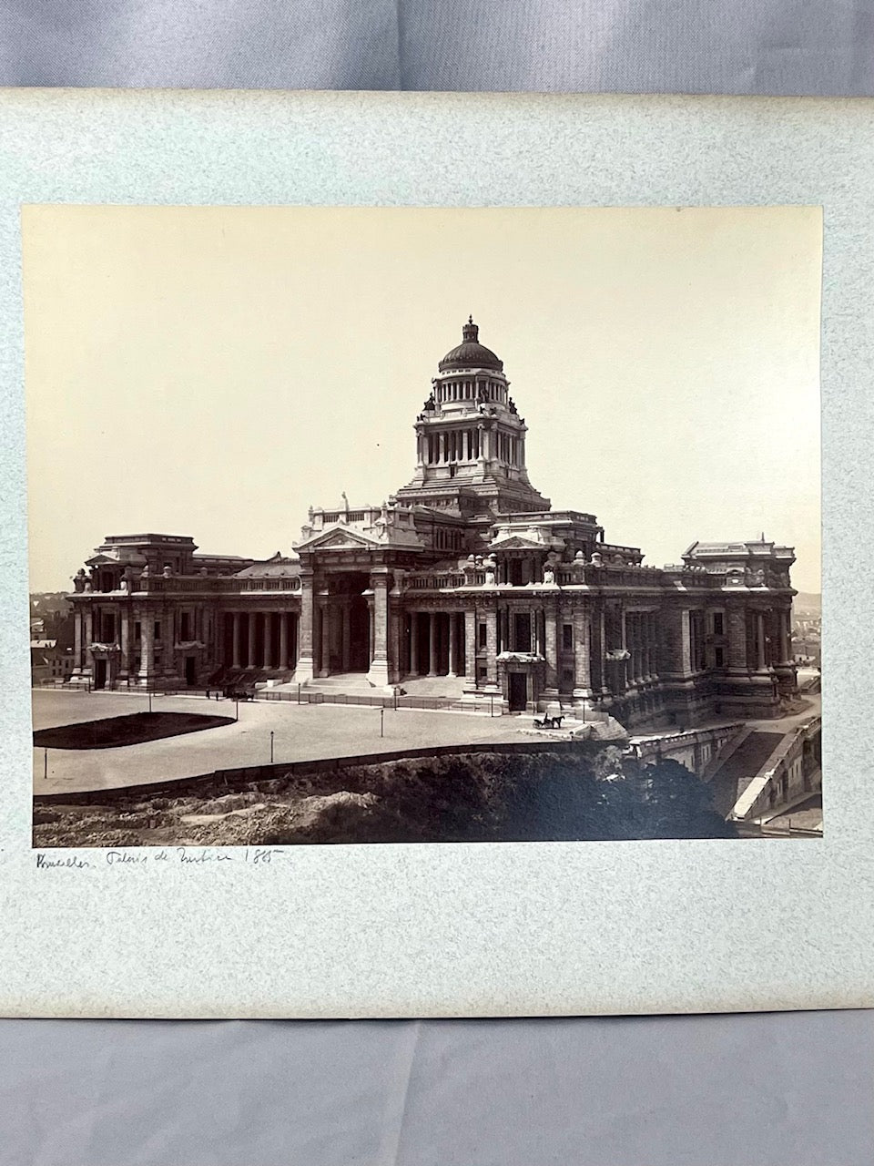 Brüssel Justizpalast Palais de Justice 1910