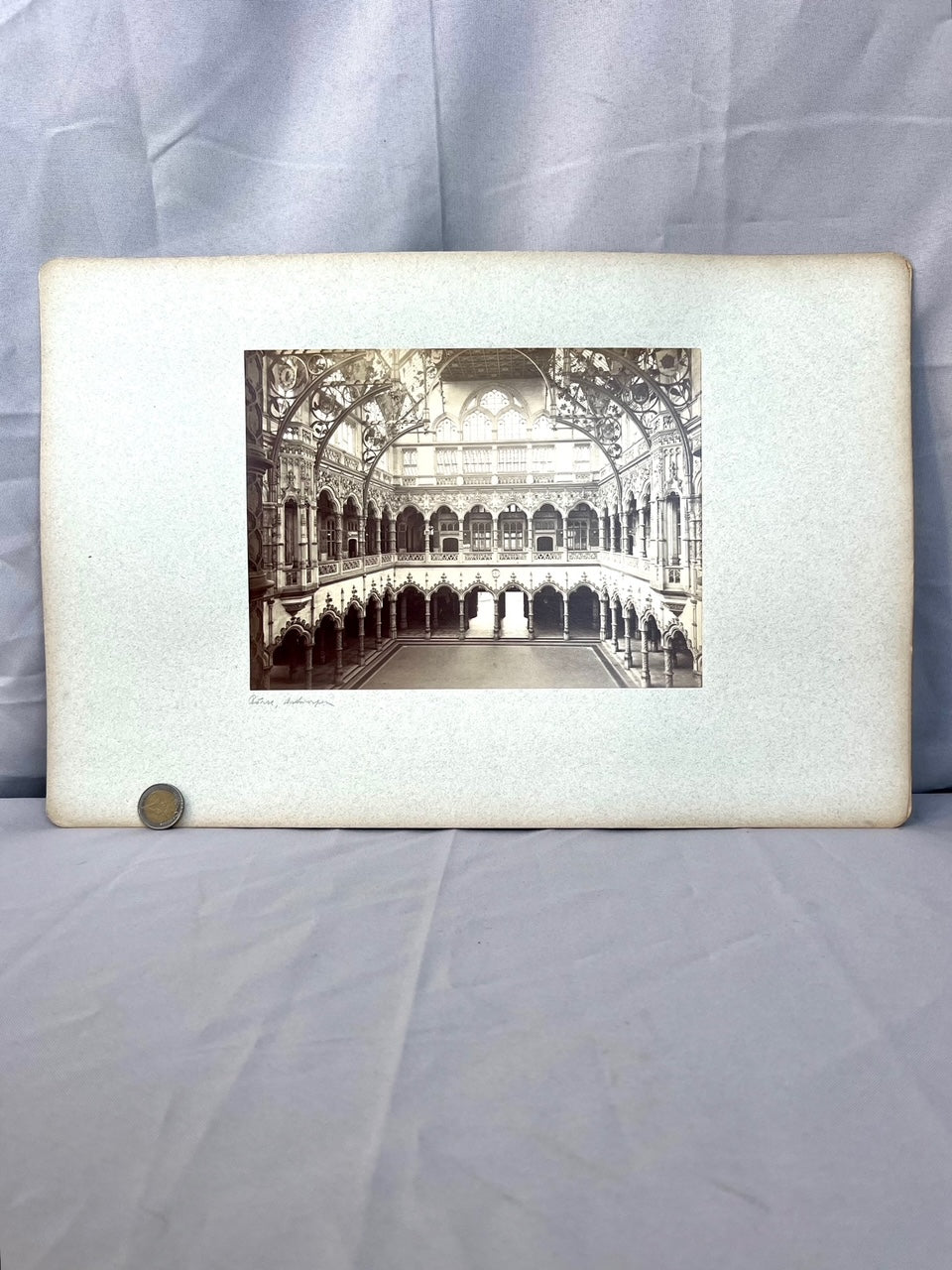 Antwerpen Börse Innenansicht 1885