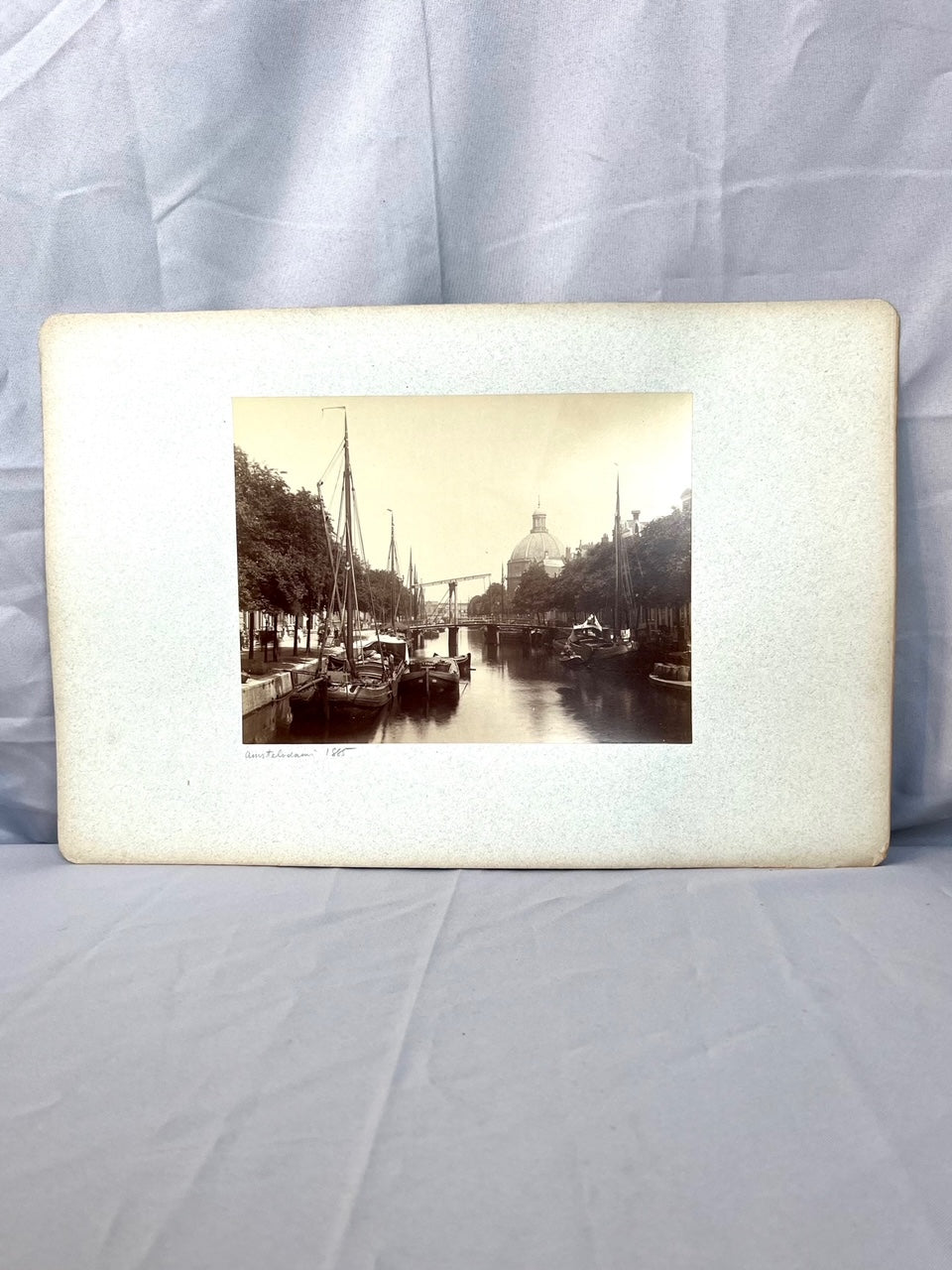 Amsterdam Grachten Kanal 1885