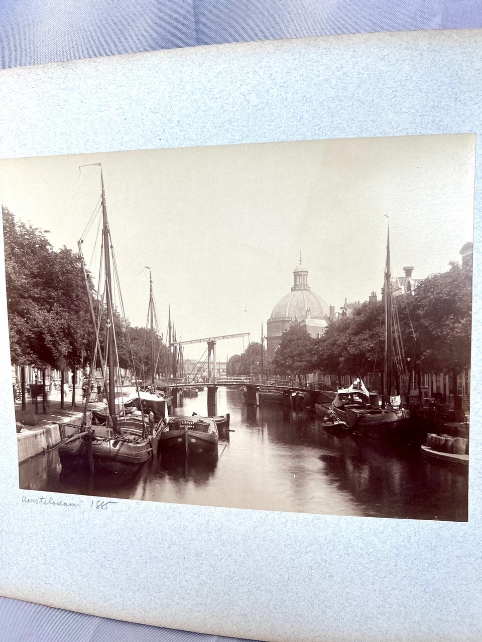 Amsterdam Grachten Kanal 1885