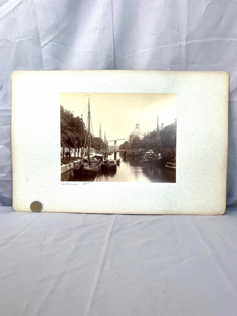 Amsterdam Grachten Kanal 1885