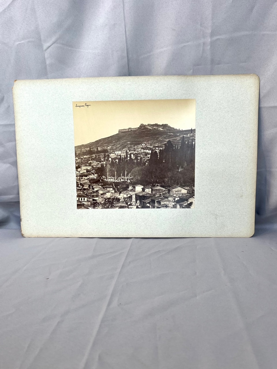 Smyrna Berg Pagus Kleinasien 1885