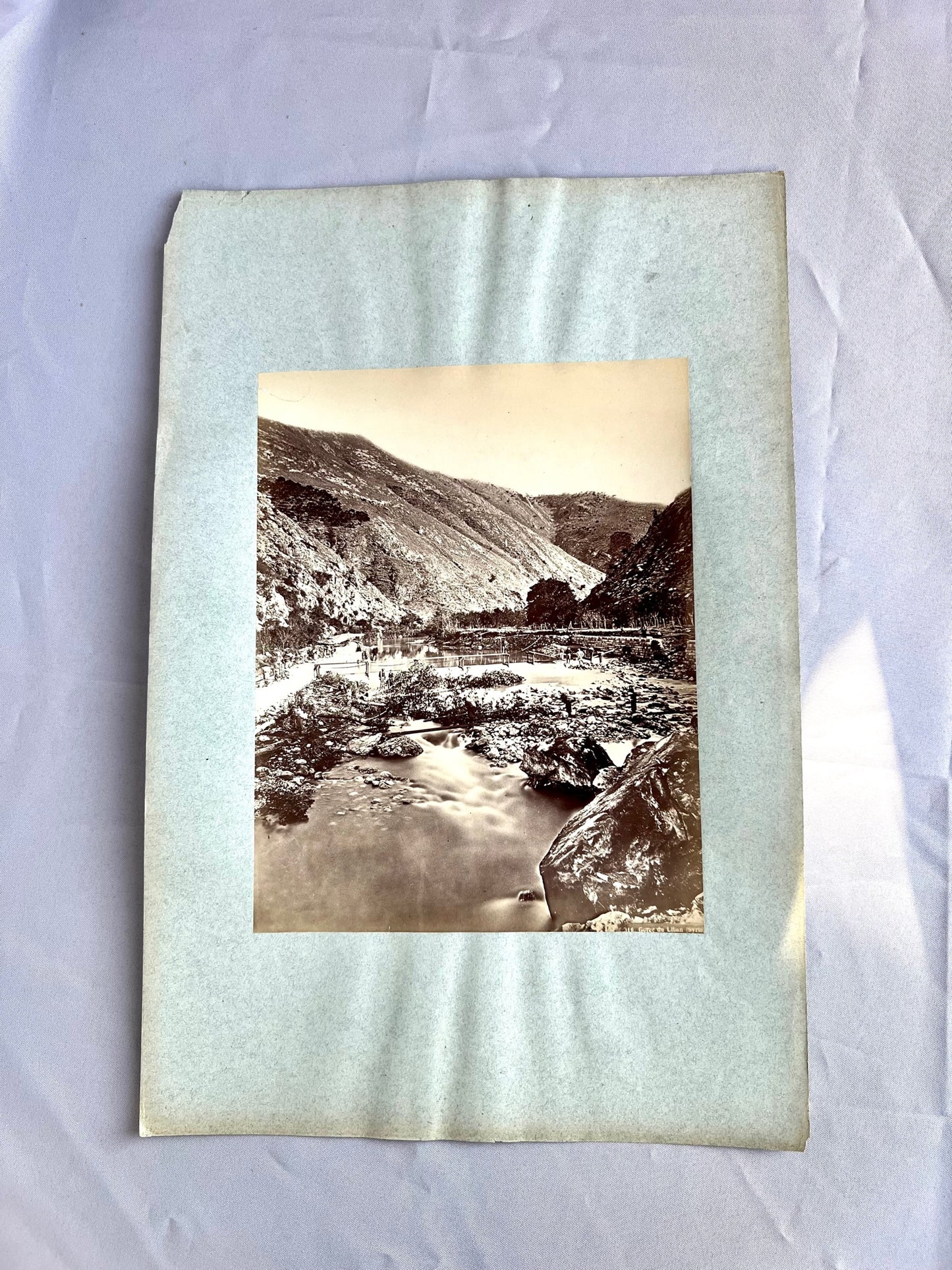 Syrien Gorge du Liban / Baatara  1885