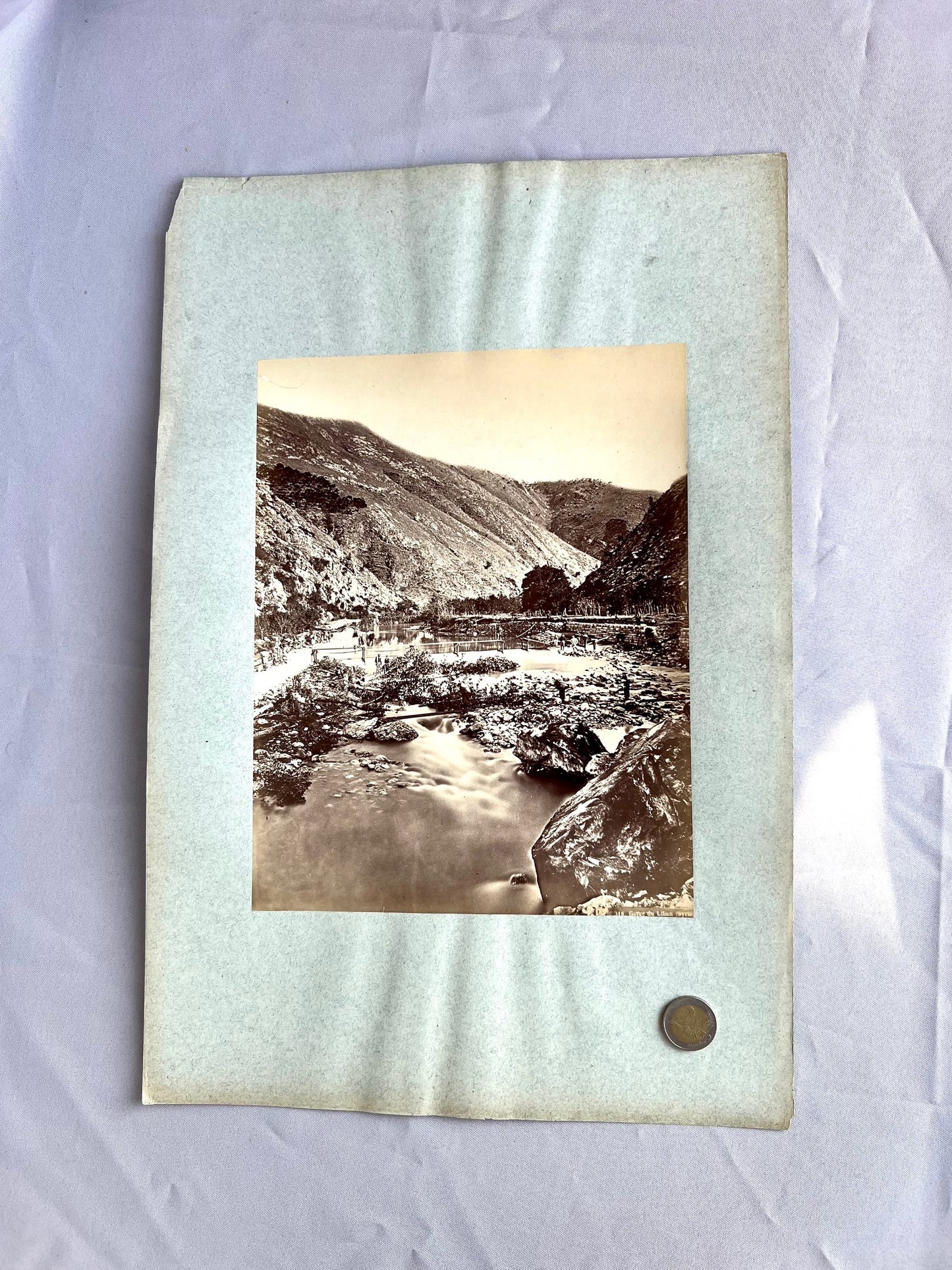 Syrien Gorge du Liban / Baatara  1885