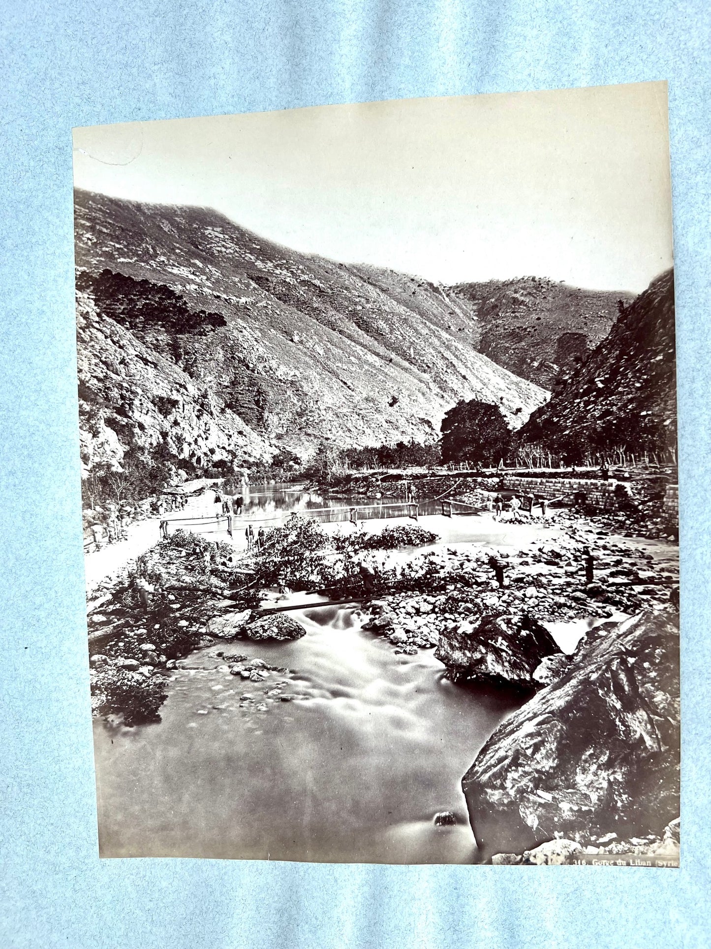 Syrien Gorge du Liban / Baatara  1885
