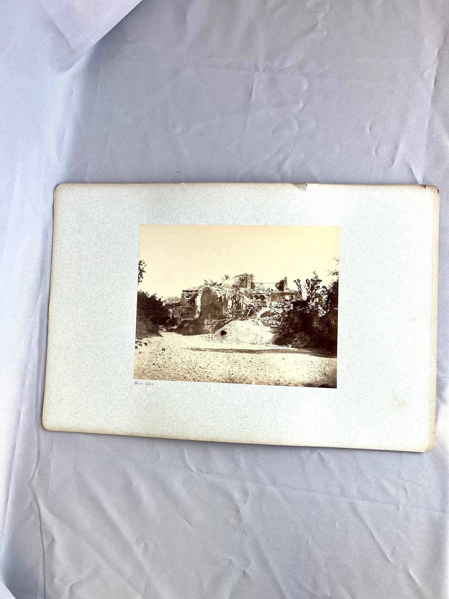 Dorf Chios Ägäis Erdbeben Zerstörung 1881
