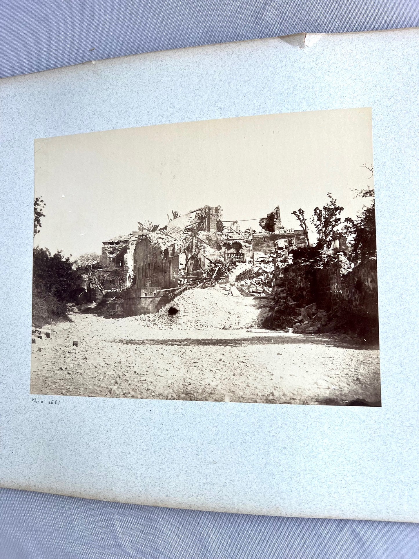 Dorf Chios Ägäis Erdbeben Zerstörung 1881
