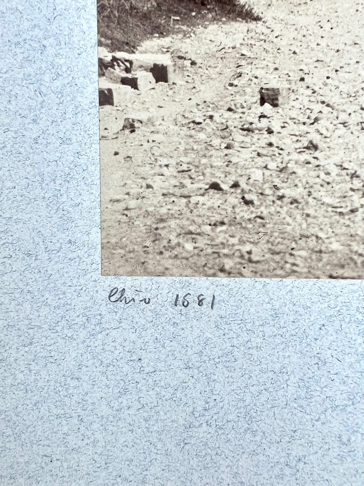Dorf Chios Ägäis Erdbeben Zerstörung 1881