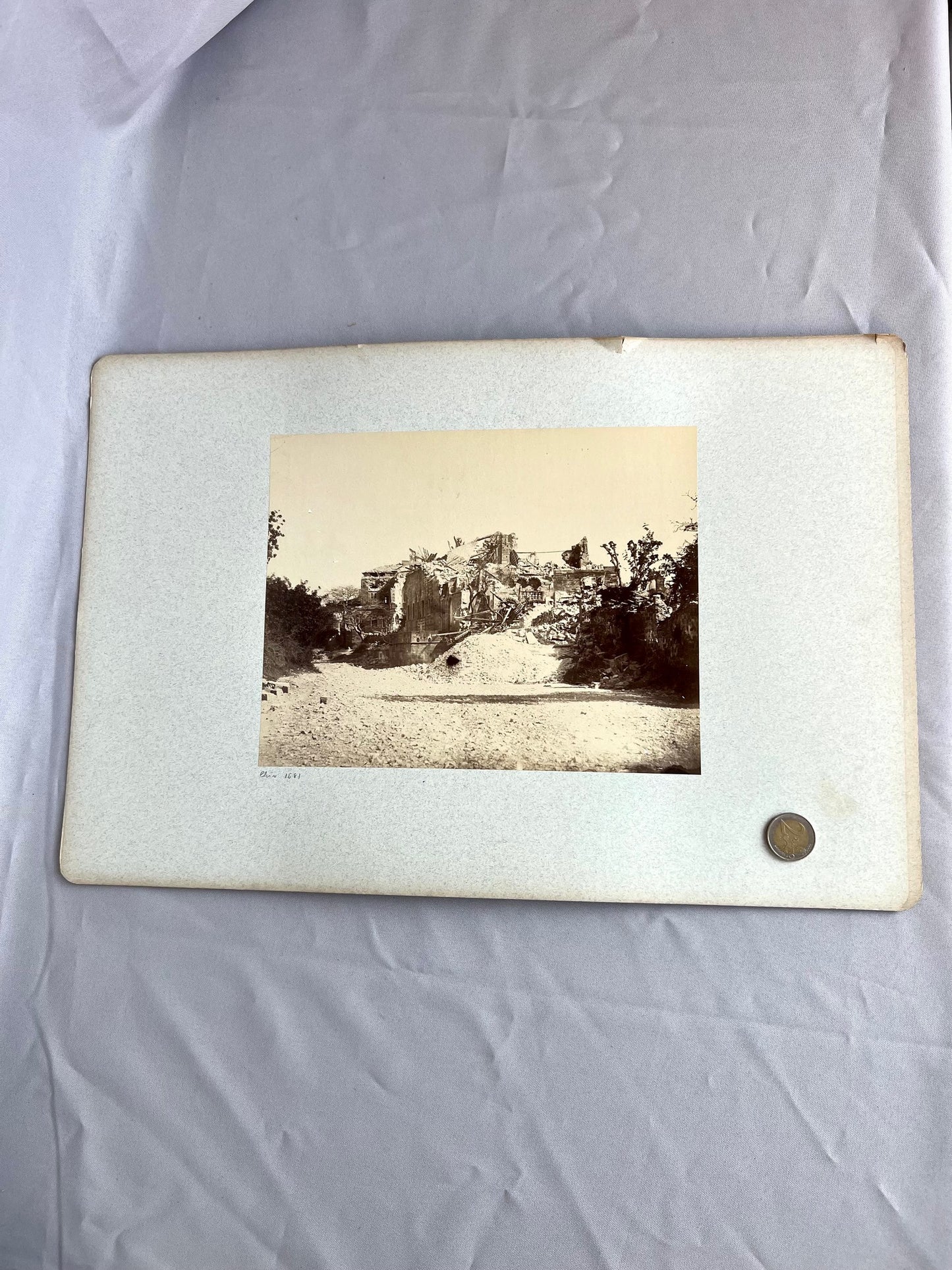 Dorf Chios Ägäis Erdbeben Zerstörung 1881