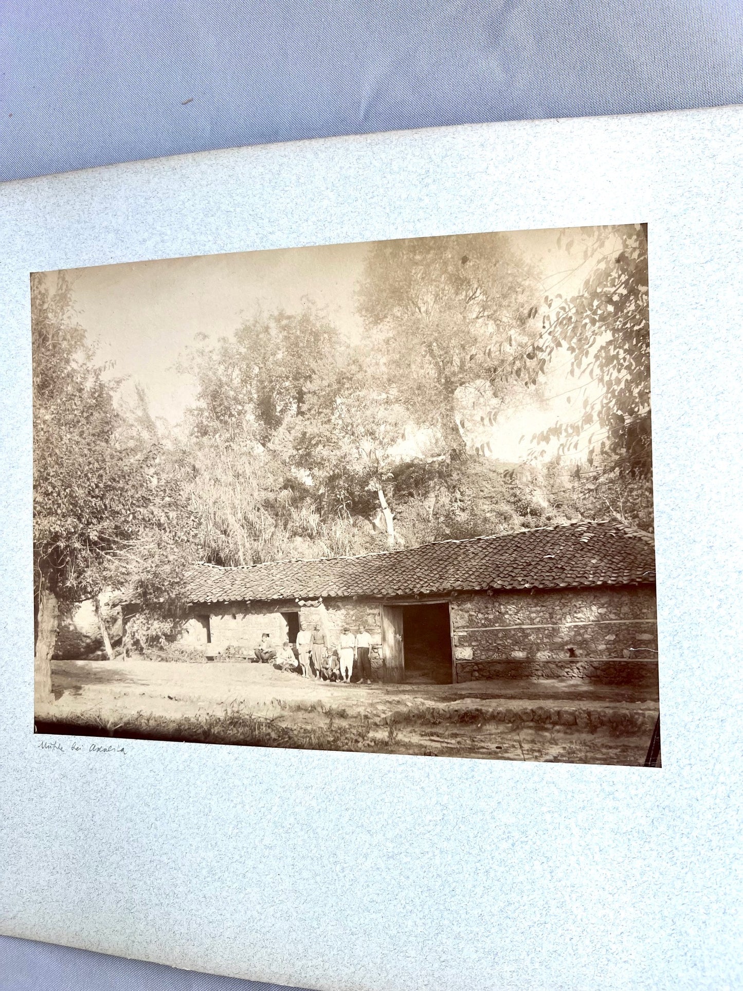 Dorfansicht Mühle Kleinasien 1885