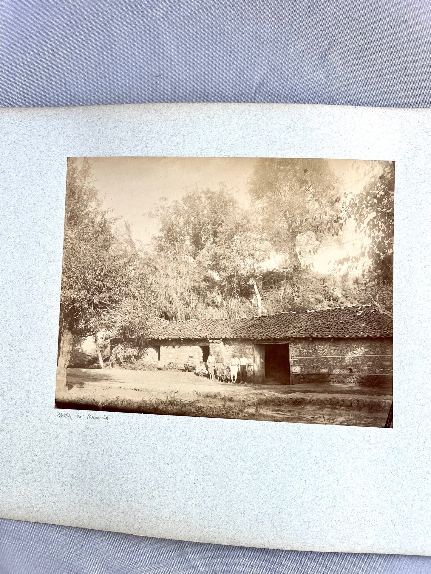 Dorfansicht Mühle Kleinasien 1885