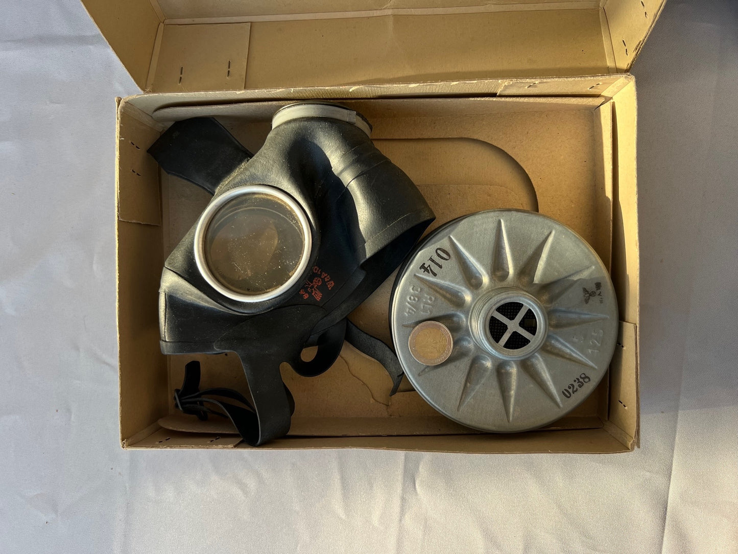 Gasmaske Militär 2. Weltkrieg 1940