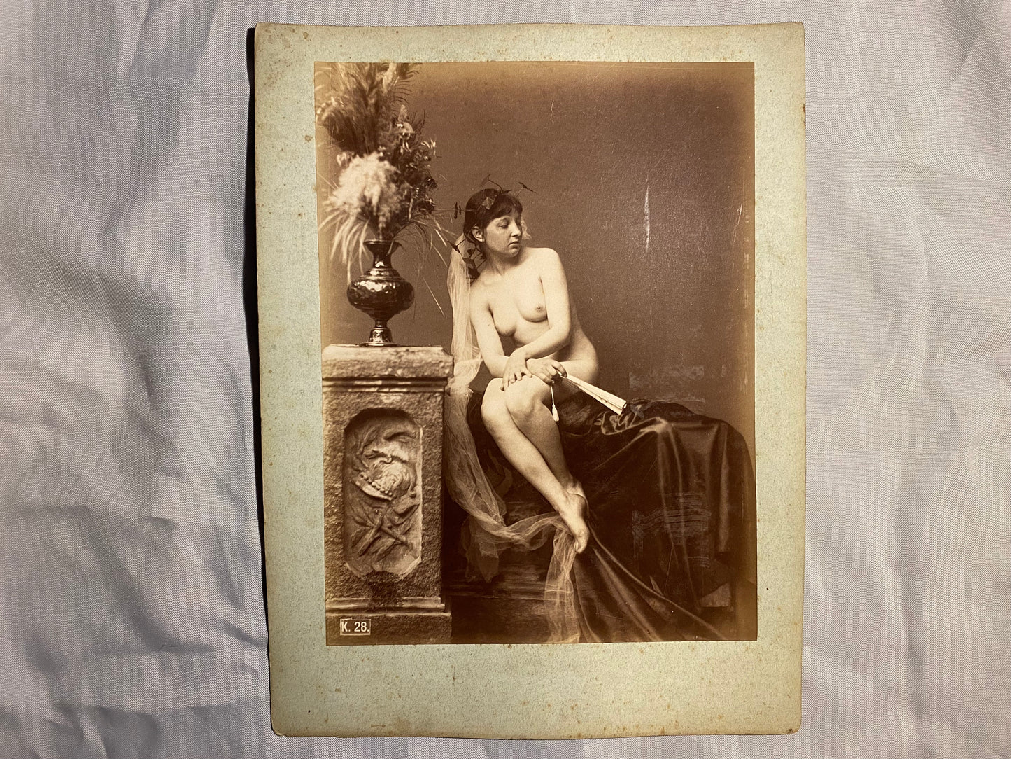 Weiblicher Akt Aktfoto 1905