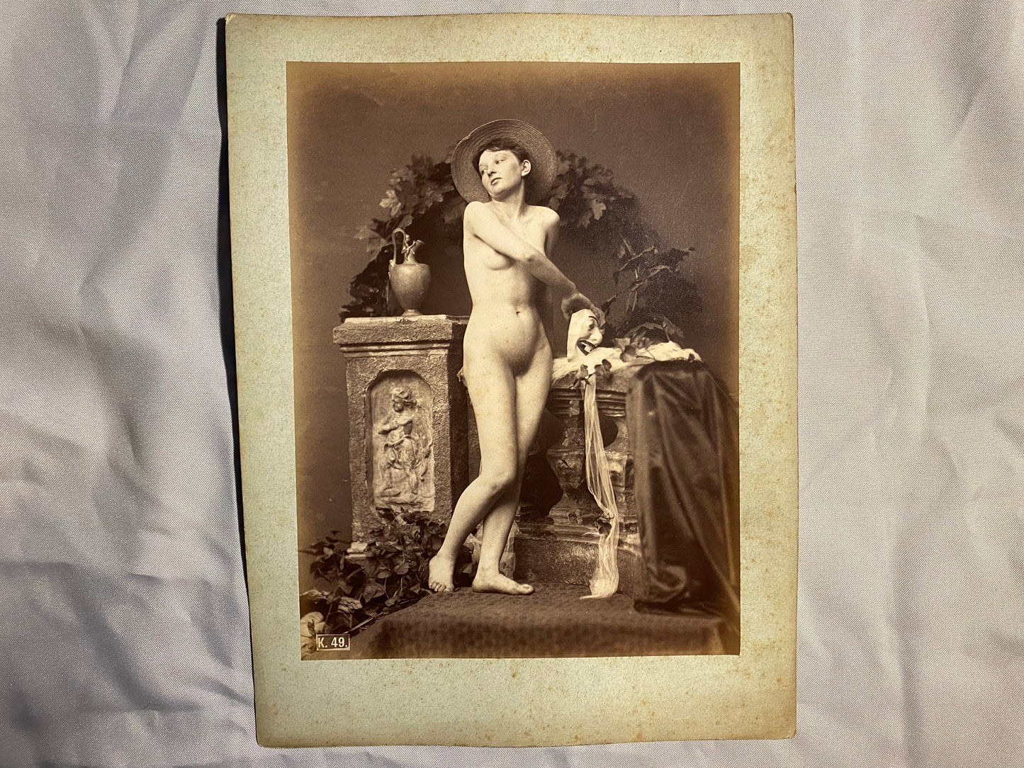 Weiblicher Akt Aktfoto 1905