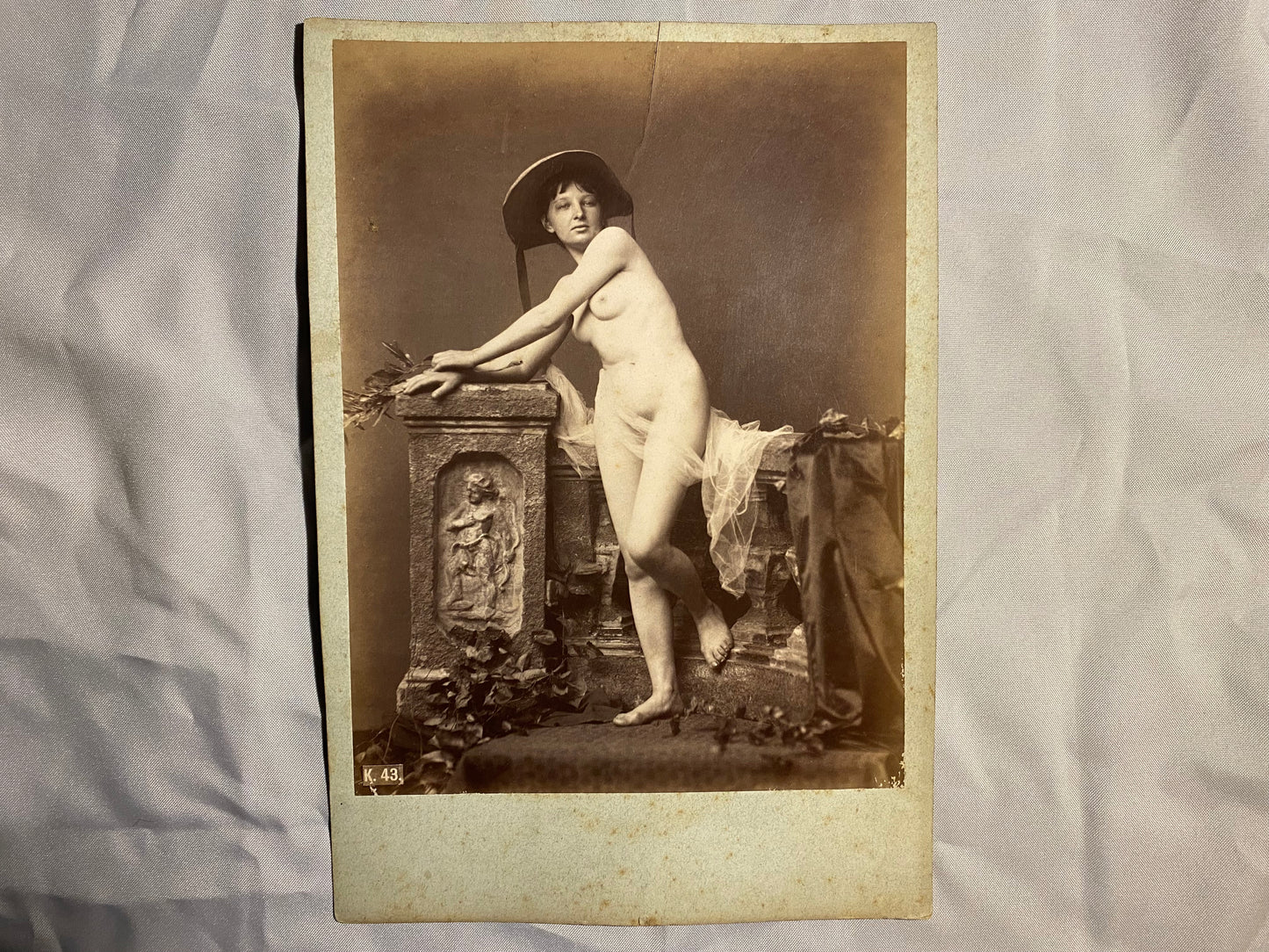 Weiblicher Akt Aktfoto 1905