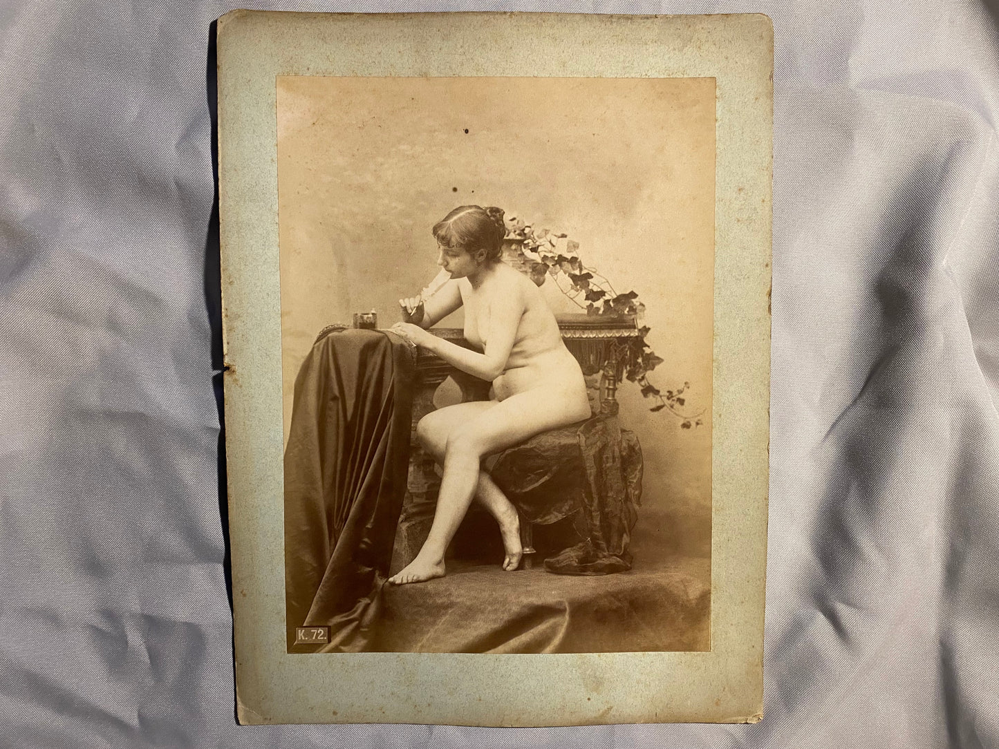 Weiblicher Akt Aktfoto 1905