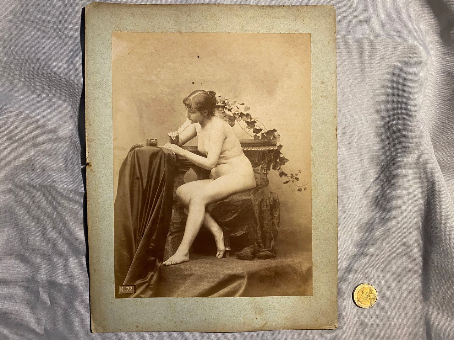 Weiblicher Akt Aktfoto 1905