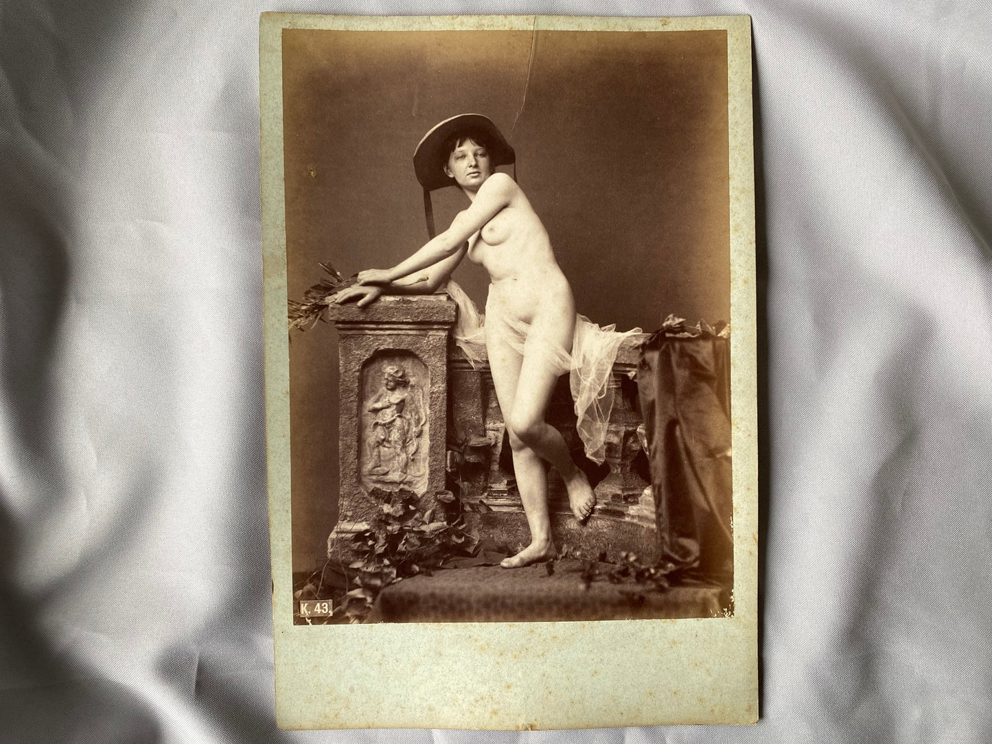 Weiblicher Akt Aktfoto 1905