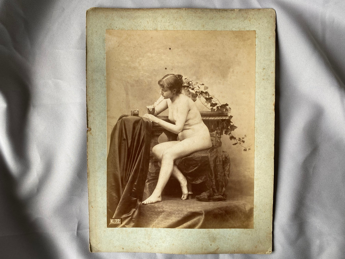 Weiblicher Akt Aktfoto 1905