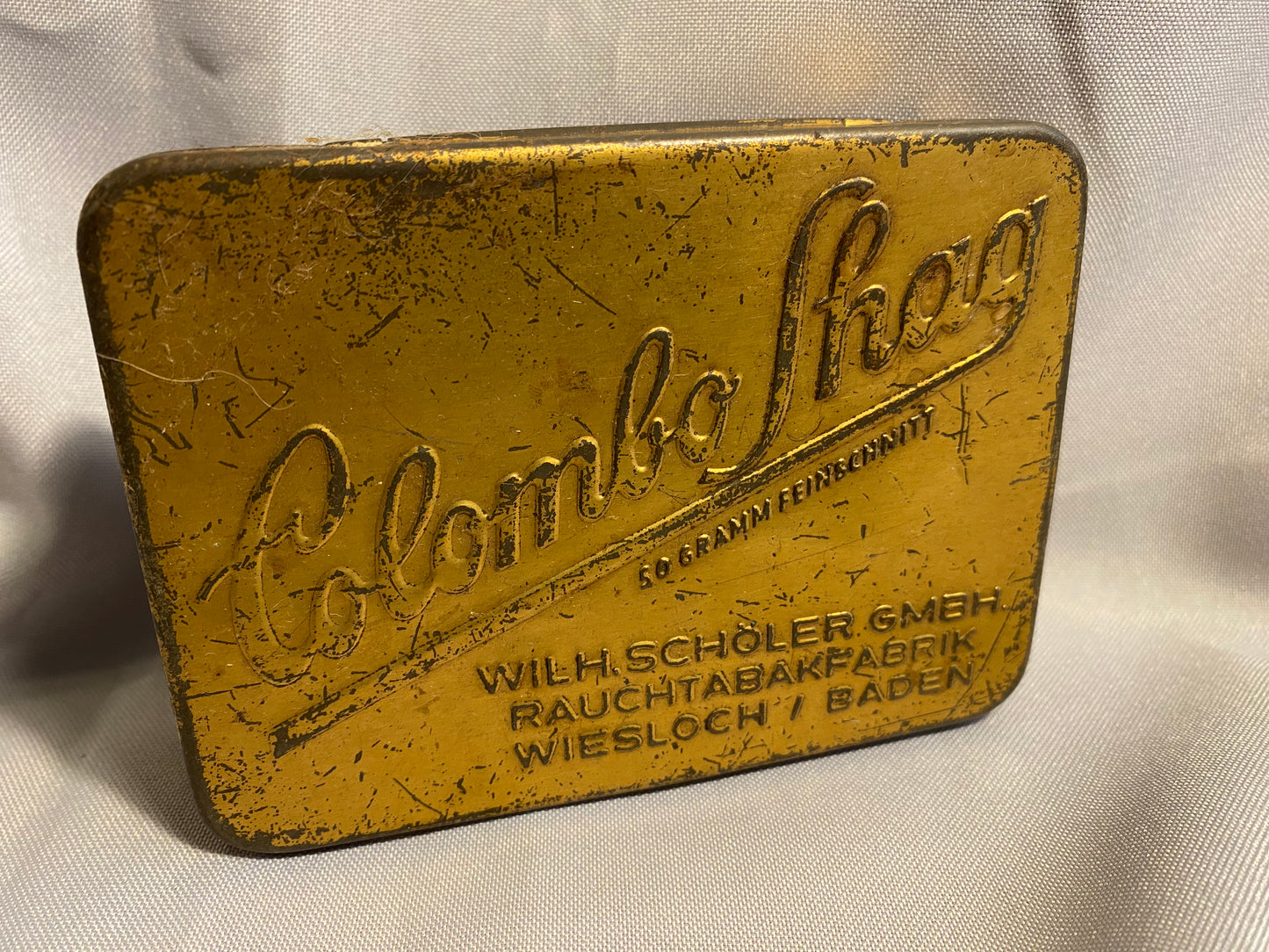 Tabakdose Colombo Shag 1930er