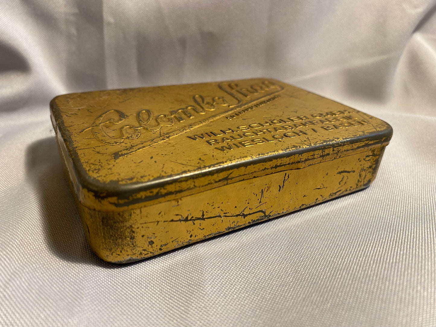 Tabakdose Colombo Shag 1930er
