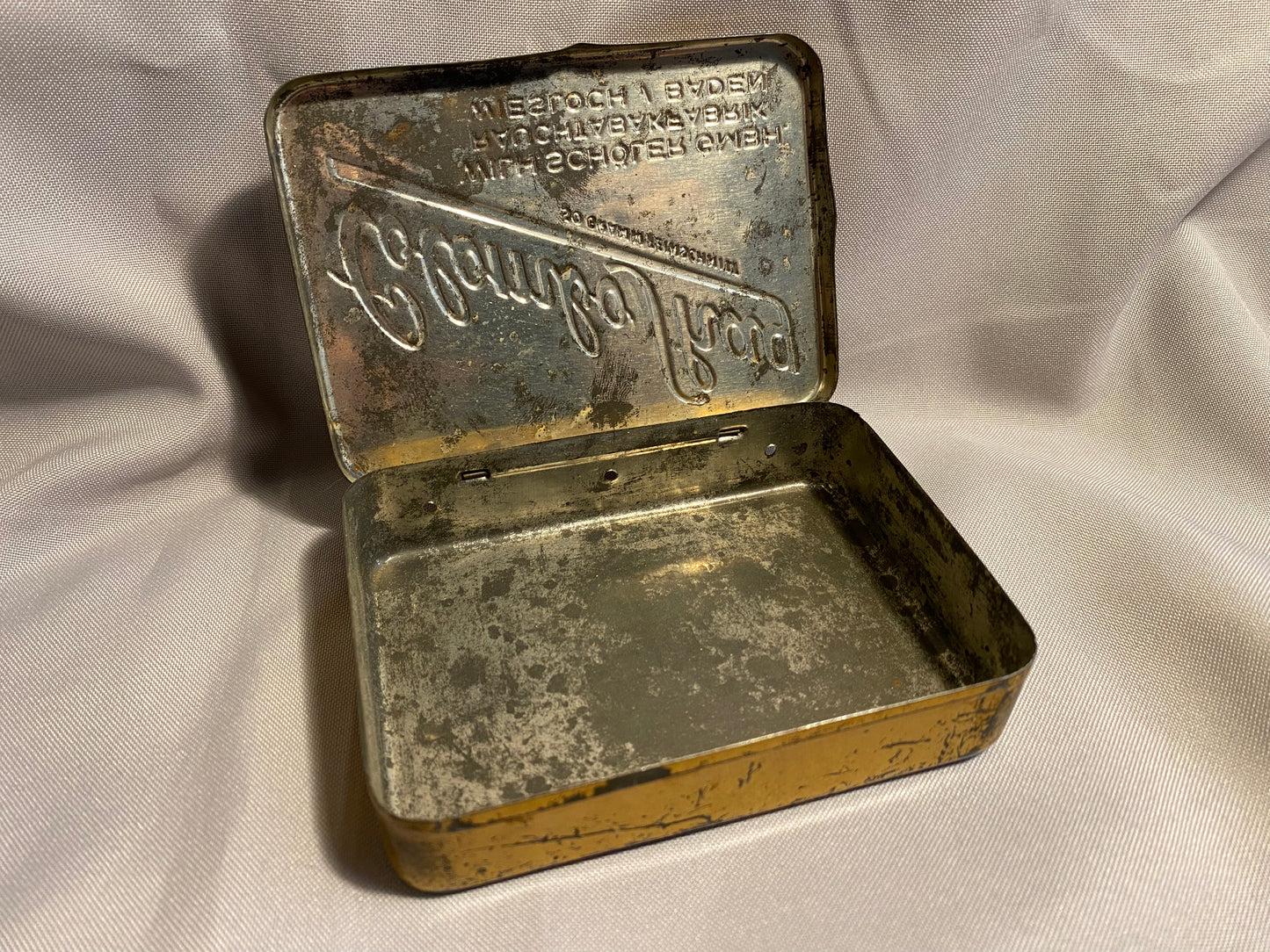 Tabakdose Colombo Shag 1930er