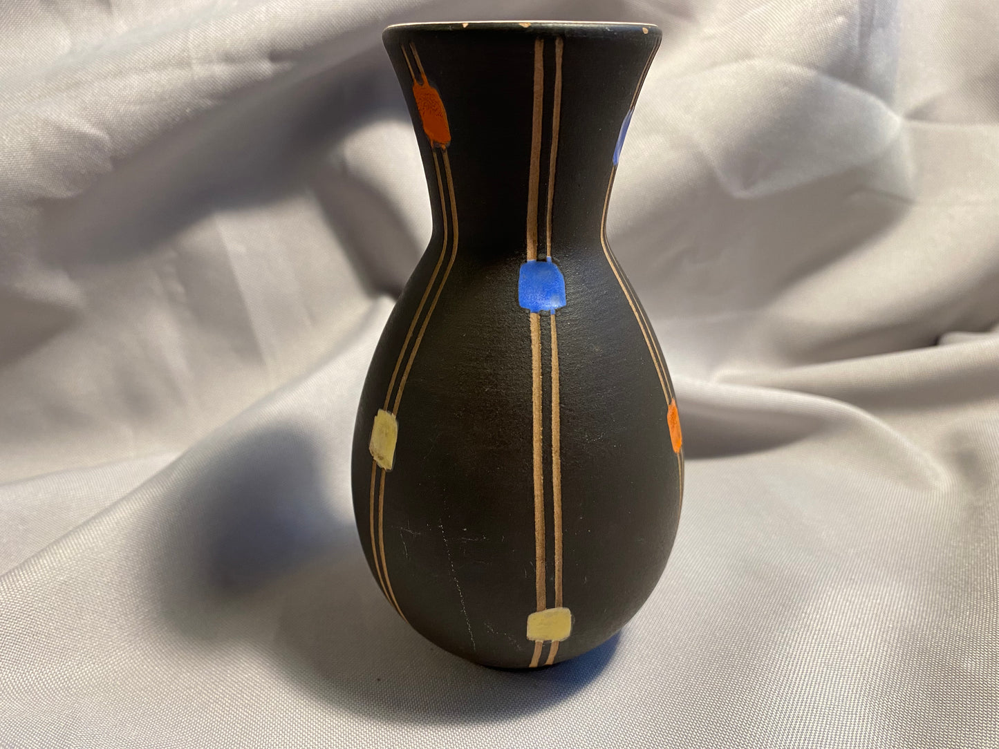 Vase Steuler Keramik Confetti 1950er