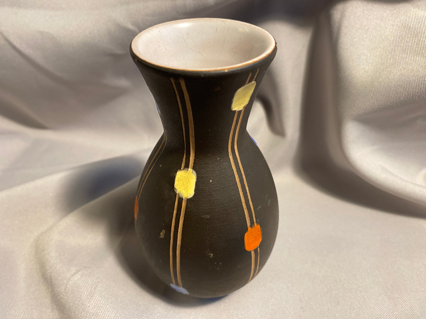 Vase Steuler Keramik Confetti 1950er