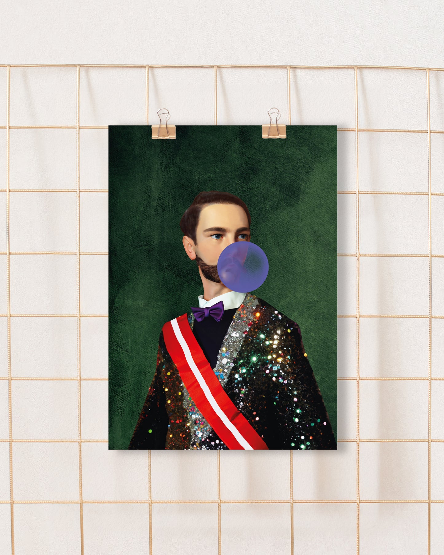 Junger Kaiser & Sissi, Neuinterpretation - 2er Kombination - Poster