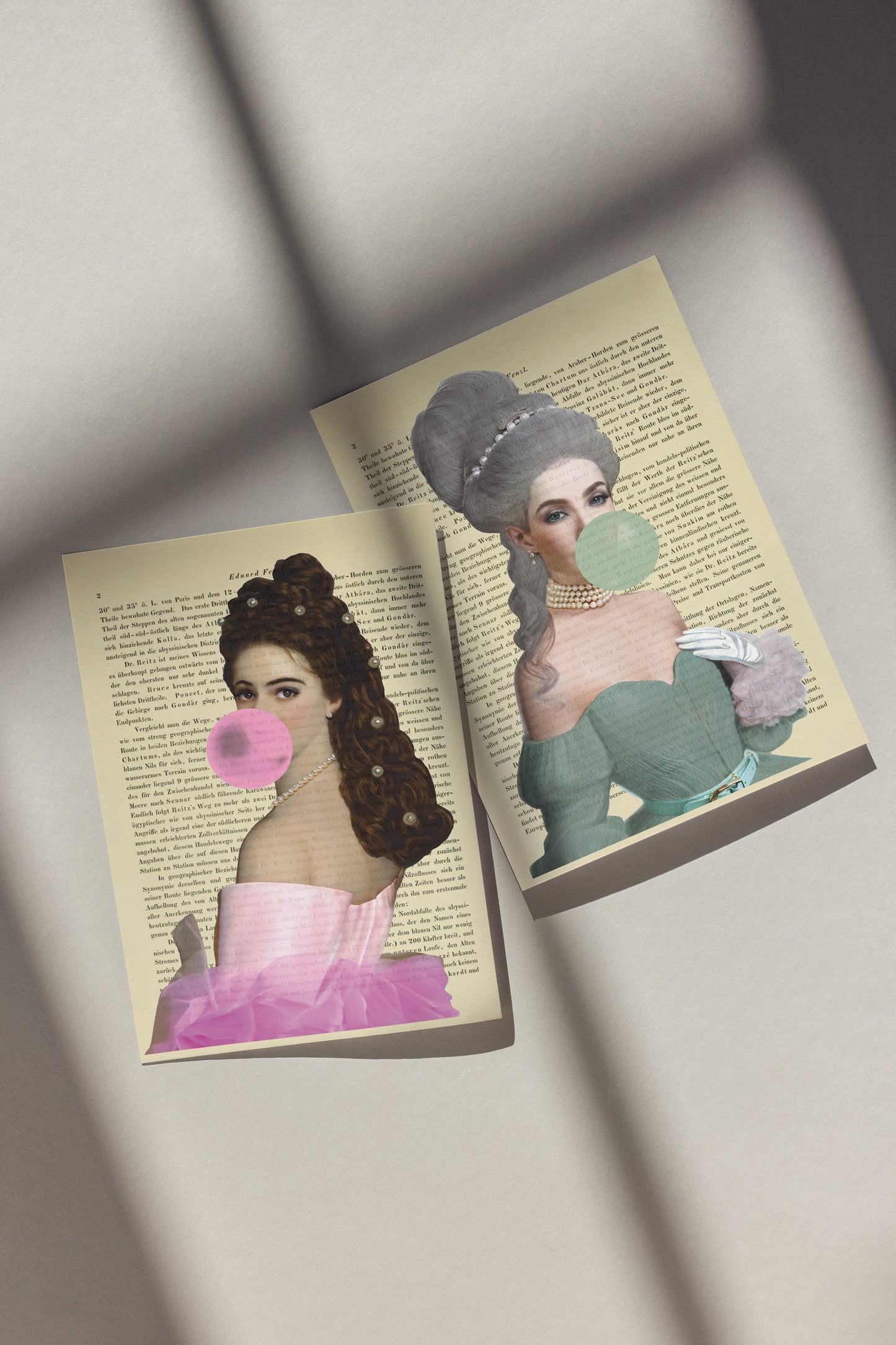 Sissi & Marie-Antoinette, Neuinterpretation - 2er Kombination - Print