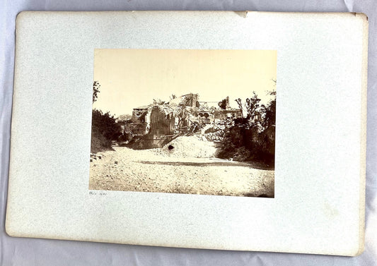 Dorf Chios Ägäis Erdbeben Zerstörung 1881
