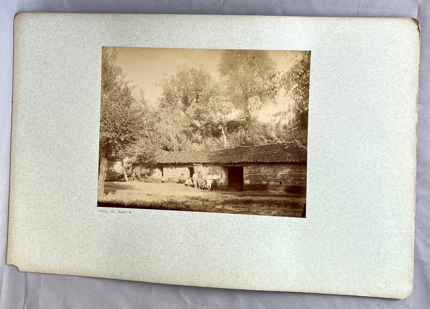 Dorfansicht Mühle Kleinasien 1885