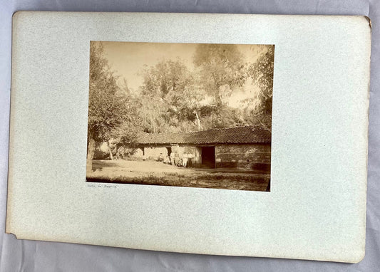 Dorfansicht Mühle Kleinasien 1885