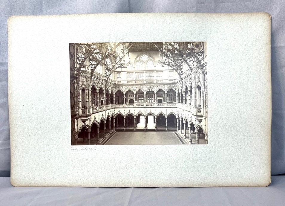 Antwerpen Börse Innenansicht 1885