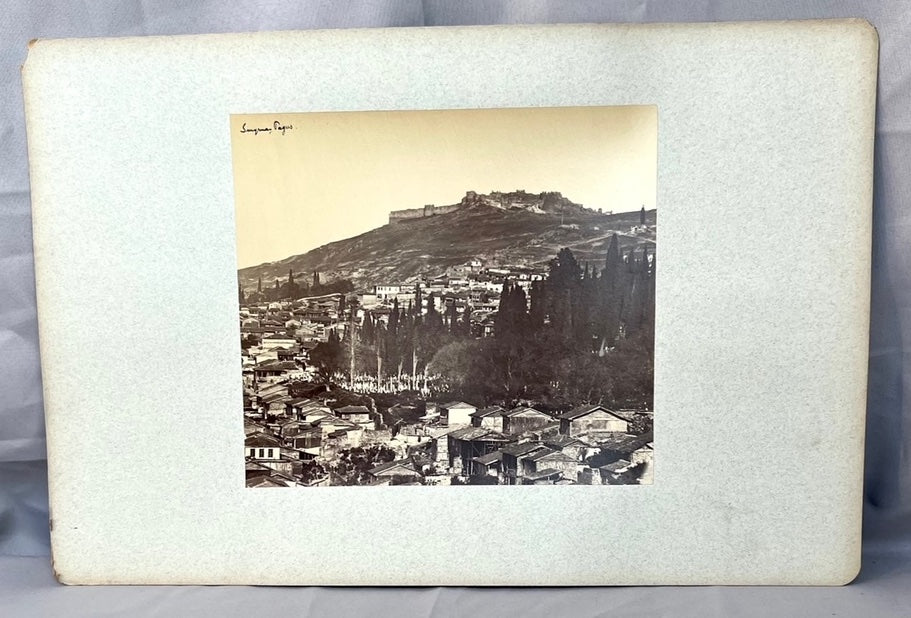 Smyrna Berg Pagus Kleinasien 1885
