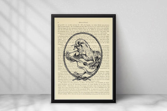 Singvogel mit Gitarre