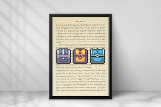 Pixel Schatzkisten Trio