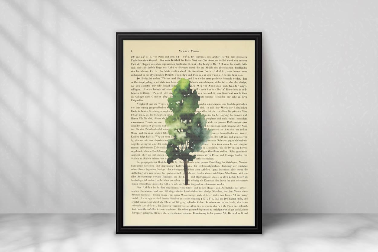 Aquarell Baum